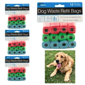 48 Rolls Dog Pet Waste Refill Bags Poop Pooper Pick Up Clean Coreless Outdoor