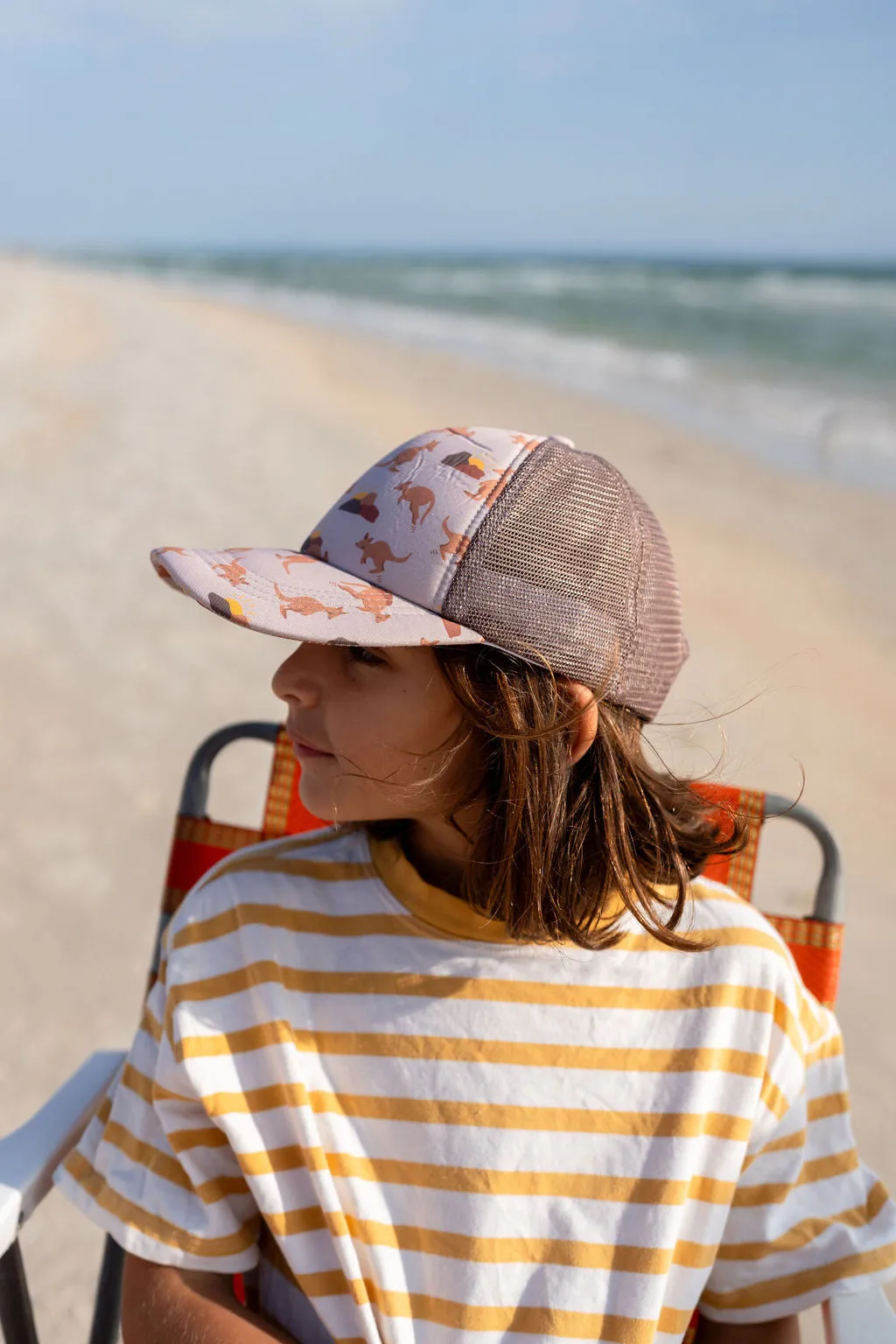 ACORN KIDS - TRUCKER CAP: AUSSIE SUNSET
