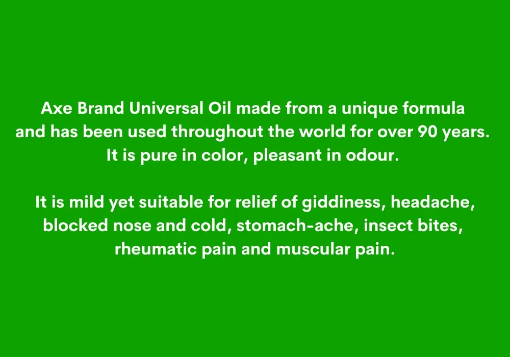 Axe Brand Universal Oil - 3ml