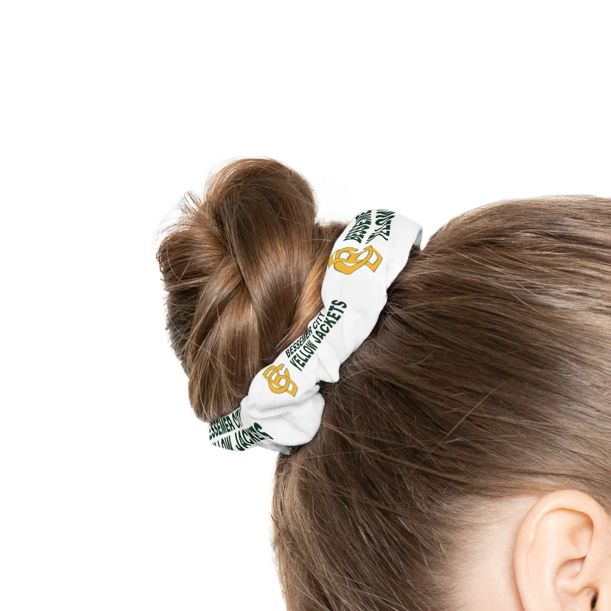 Bessemer City Yellow Jackets Scrunchie