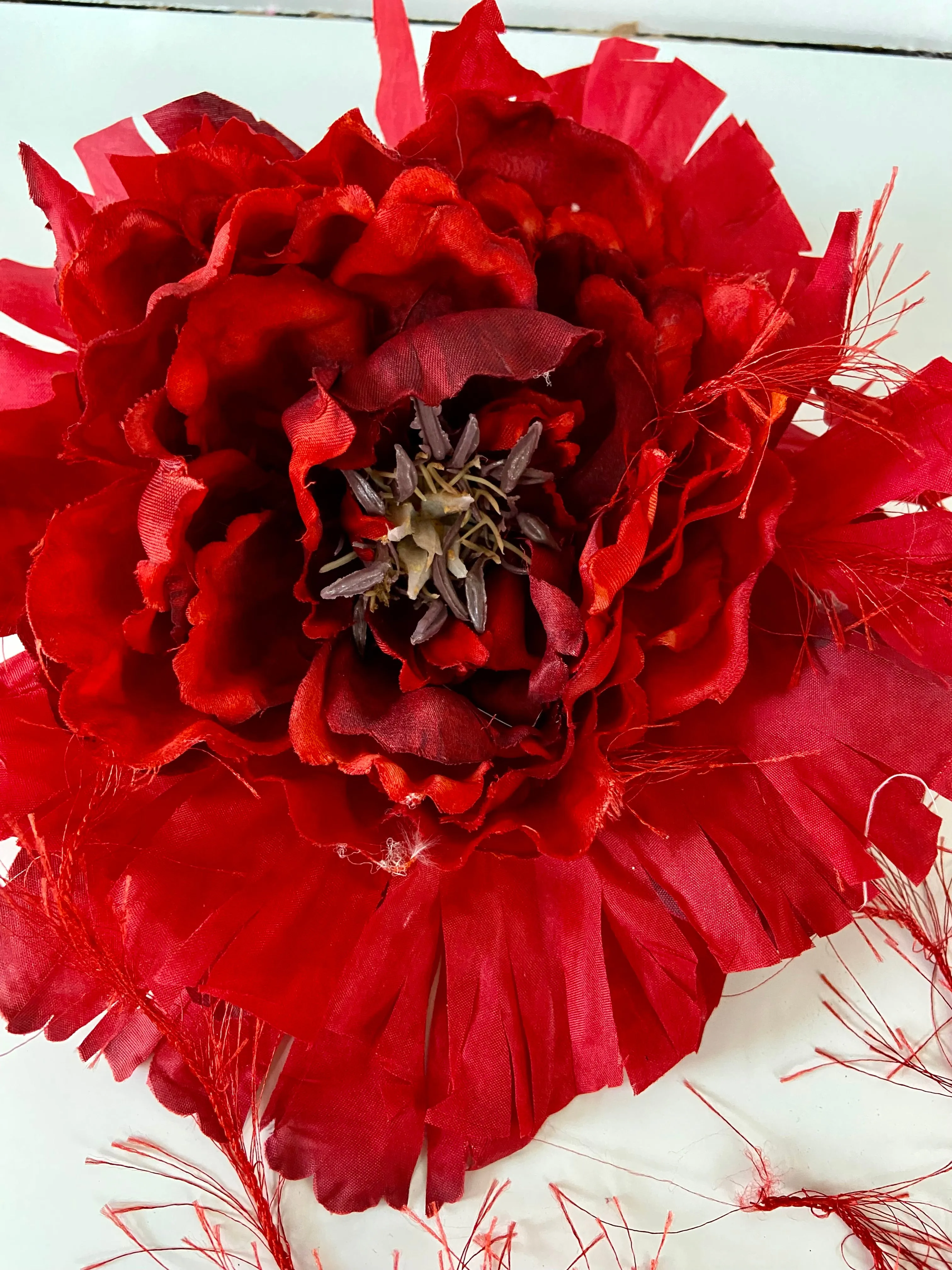 Big red flower 🌺 belt
