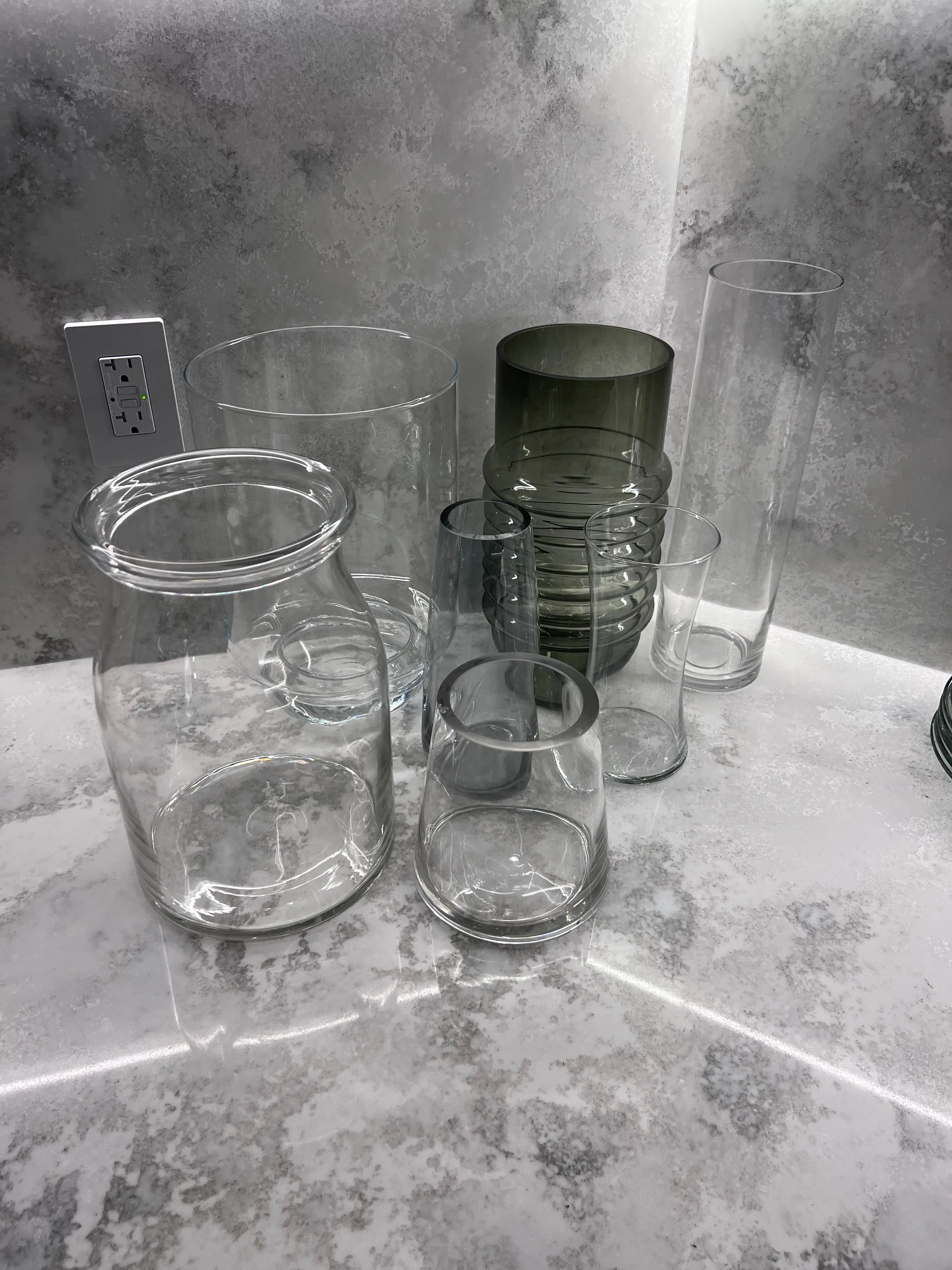 *BRAND NEW Miscellaneous Glass Vase Lot