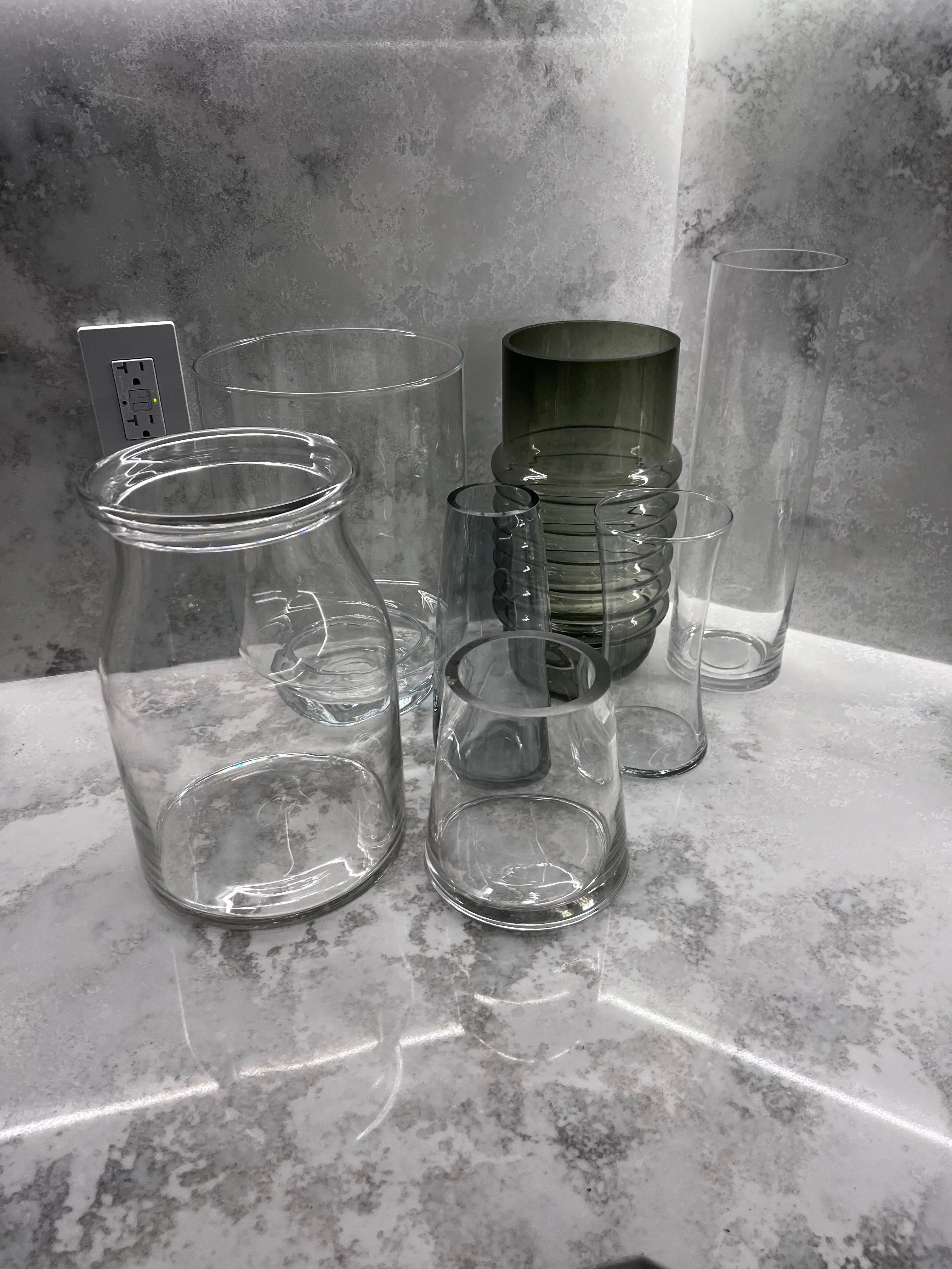 *BRAND NEW Miscellaneous Glass Vase Lot