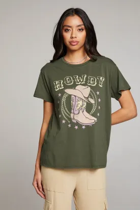 CHASER BRAND - T-Shirt Howdy Boots