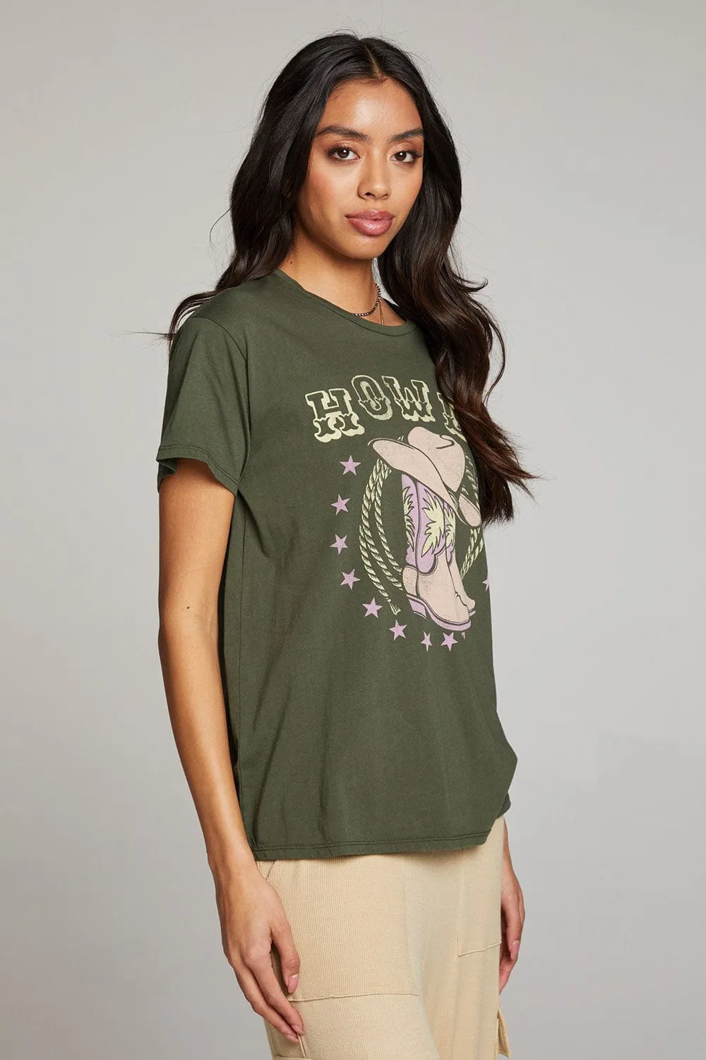 CHASER BRAND - T-Shirt Howdy Boots
