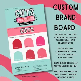 Custom Brand Board