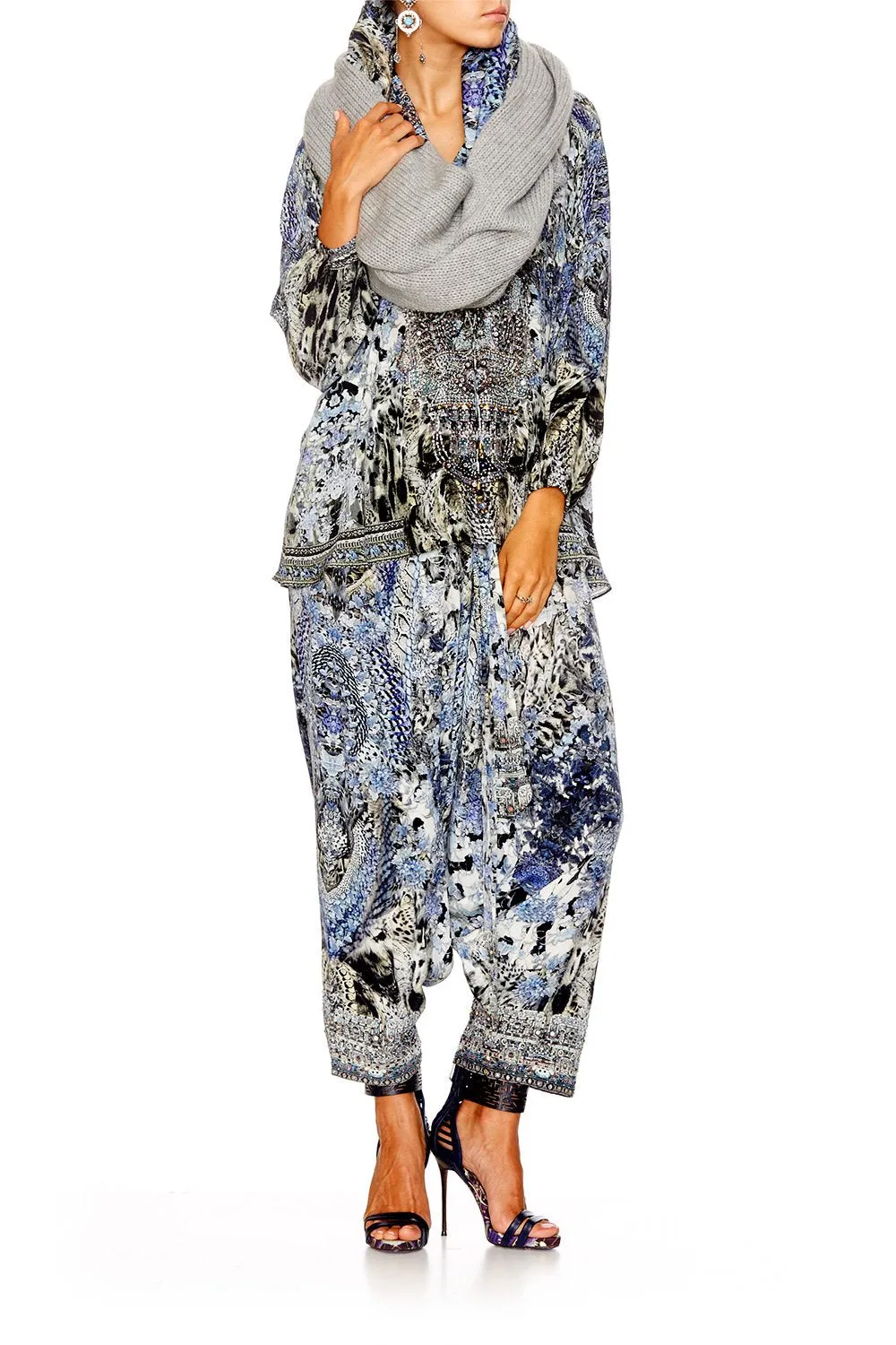 DOUBLE SIDED SCARF HUSH HUSH