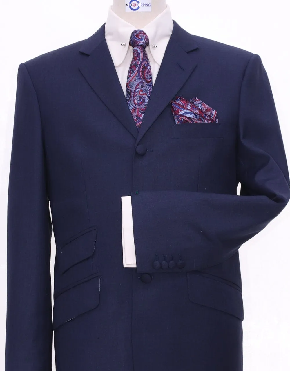Essential Navy Blue Wedding Suit