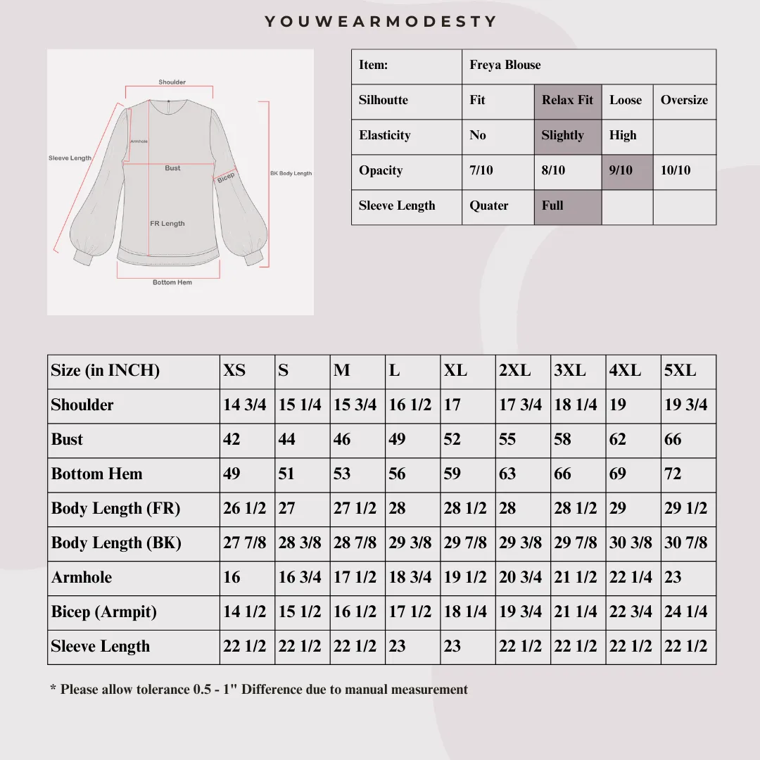 Freya Blouse - Rosewood