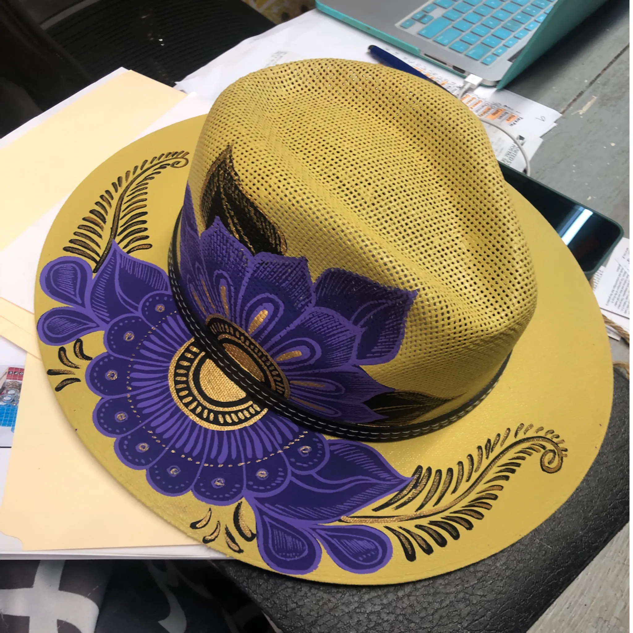 Gerardo's Painted Hats