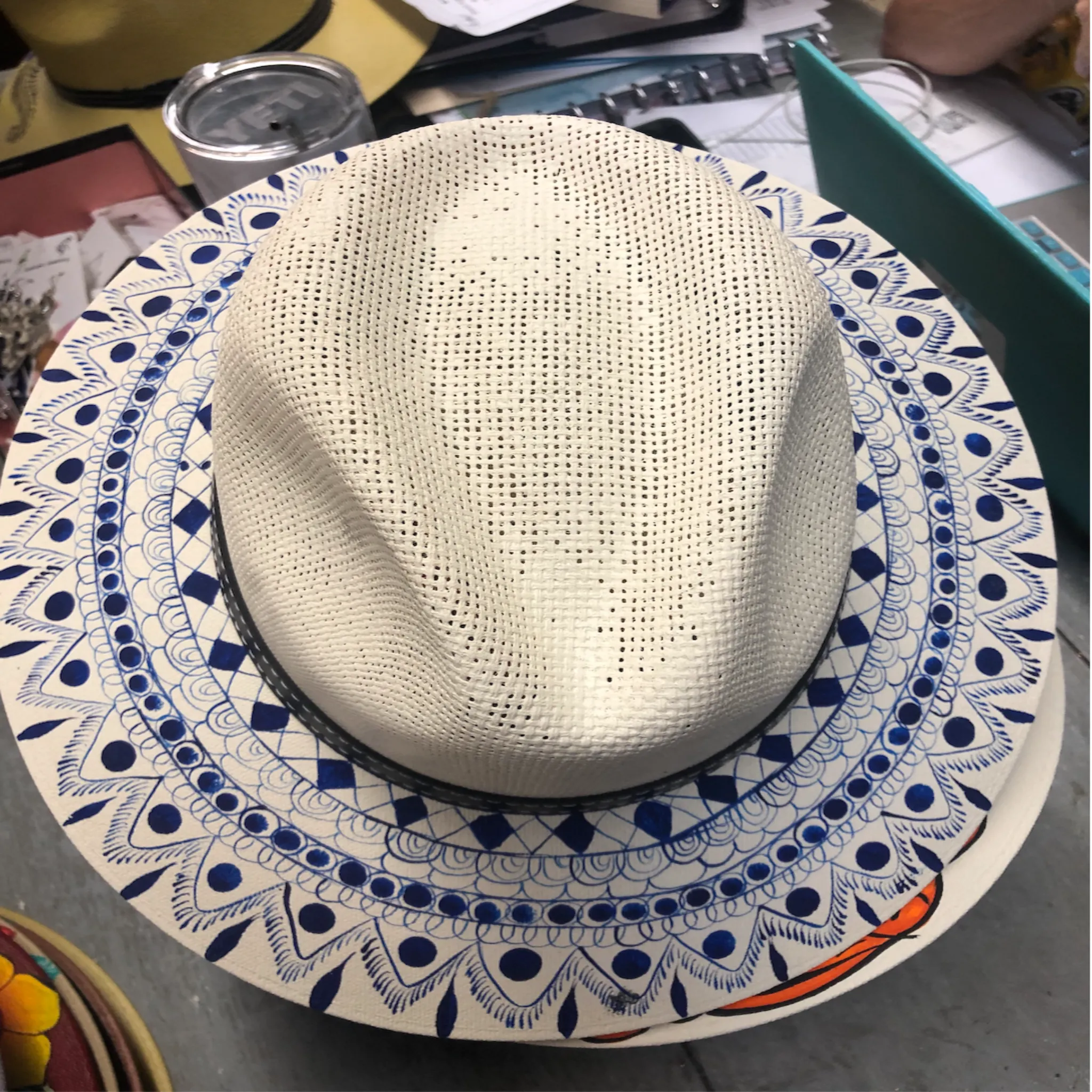 Gerardo's Painted Hats