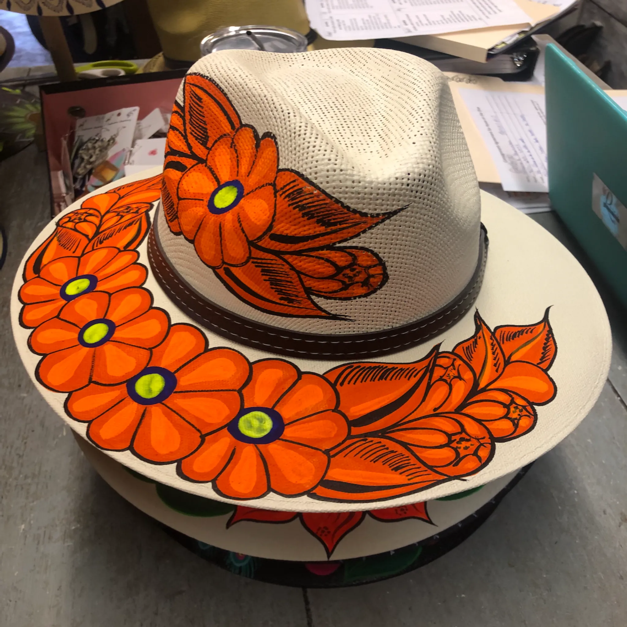 Gerardo's Painted Hats