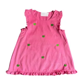 Girls’ Embroidered Corduroy Jumper
