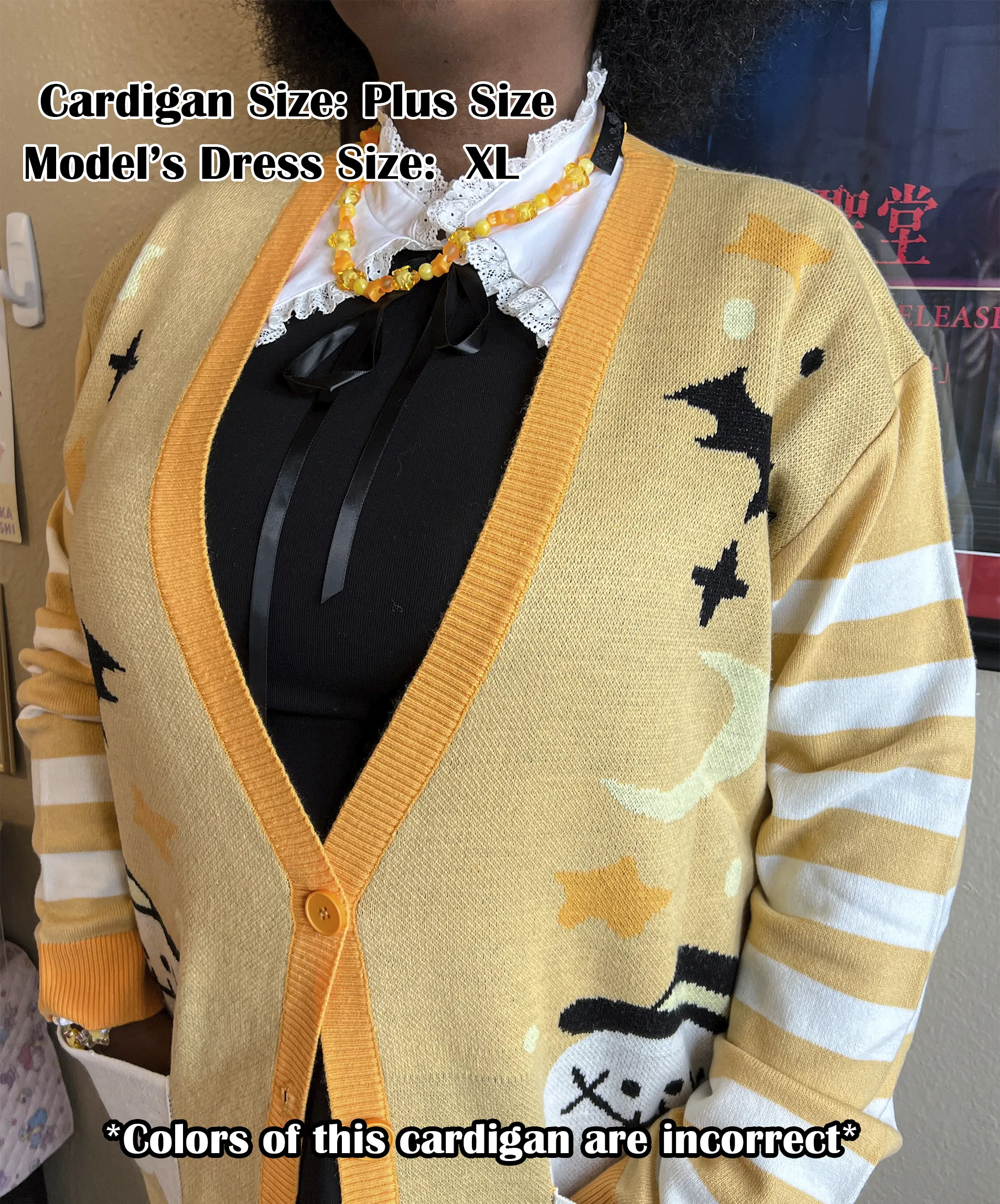 Haunted Night Oversize Cardigan