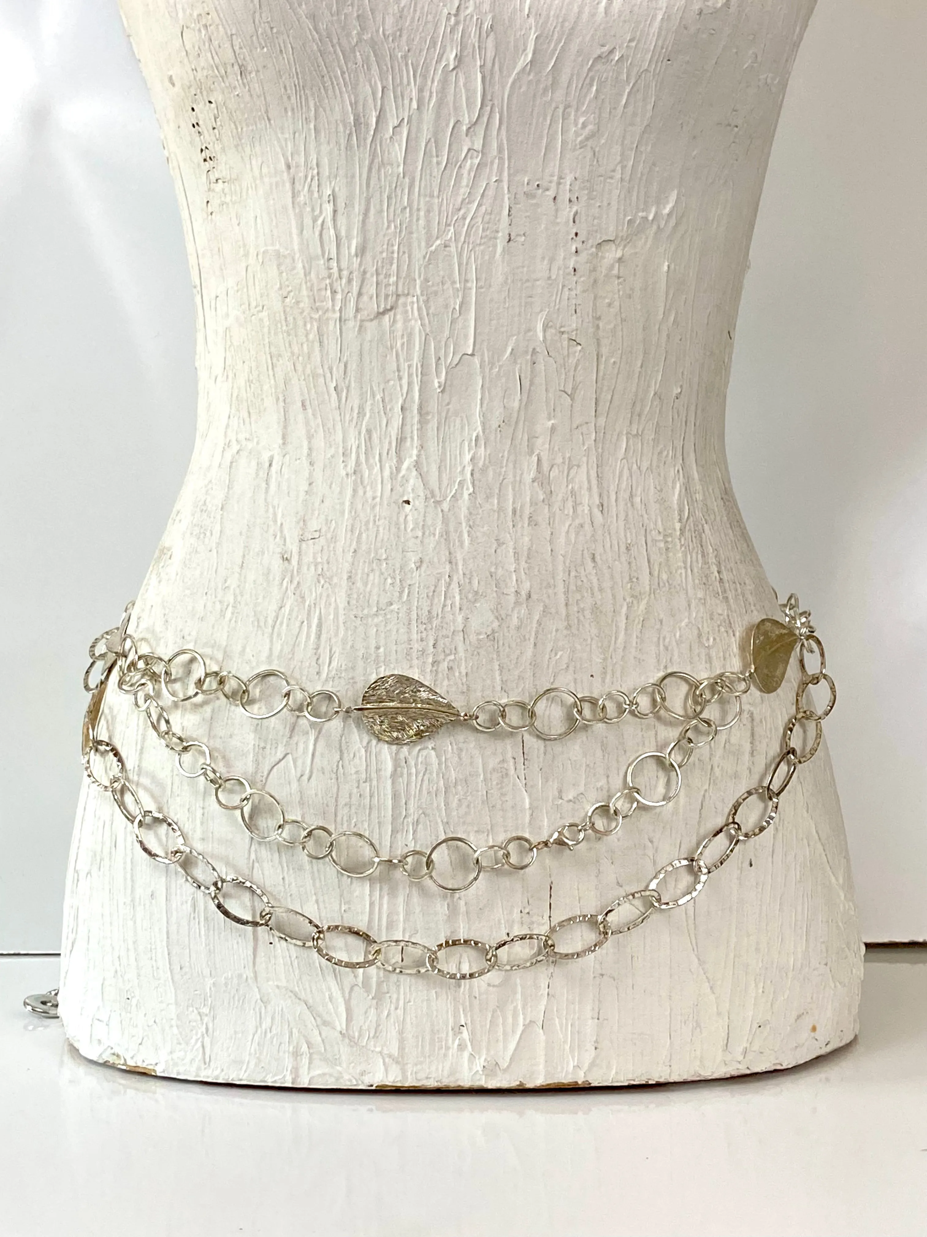 Leaves 🍃 Layered Chain Belt