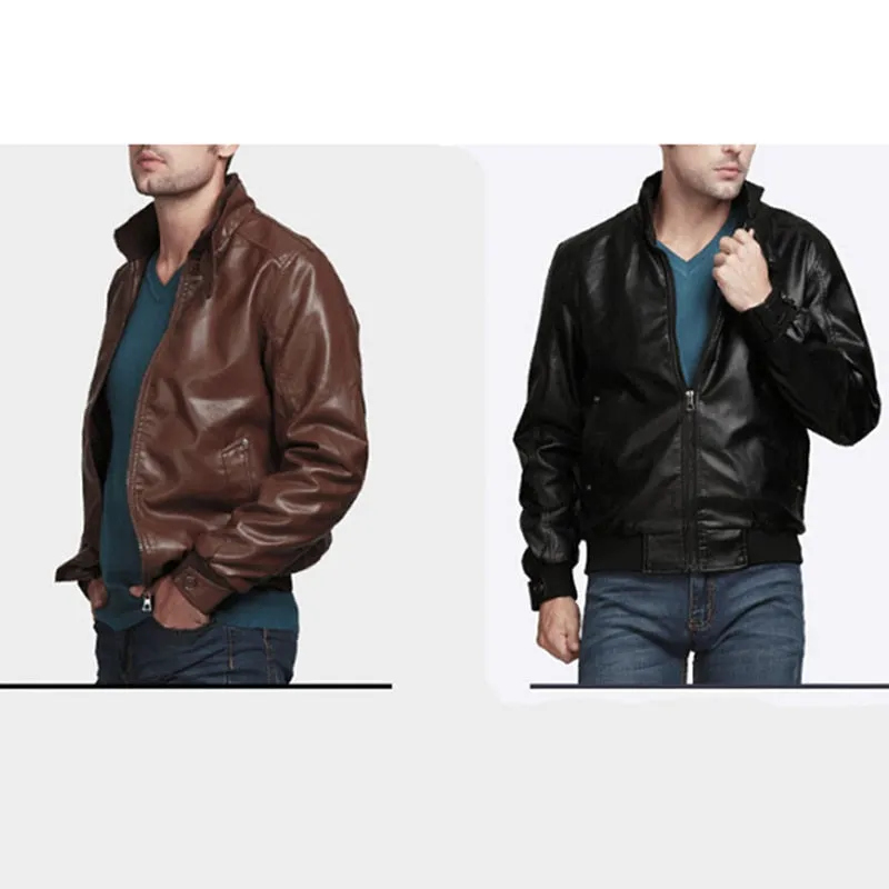 LMS Casual Leather Jackets