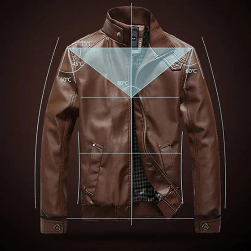 LMS Casual Leather Jackets