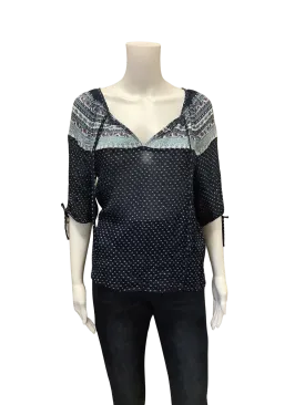 Lucky Brand Blue Top  Size: M