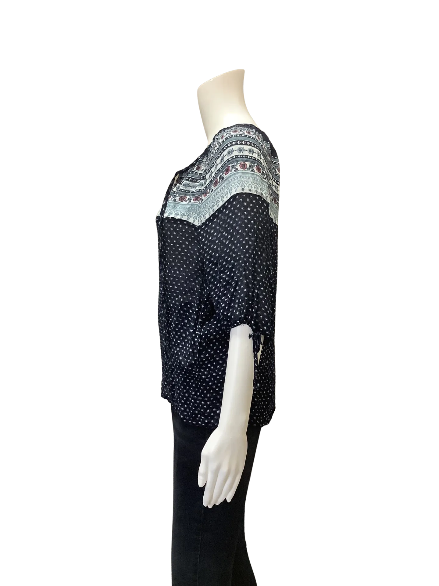 Lucky Brand Blue Top  Size: M