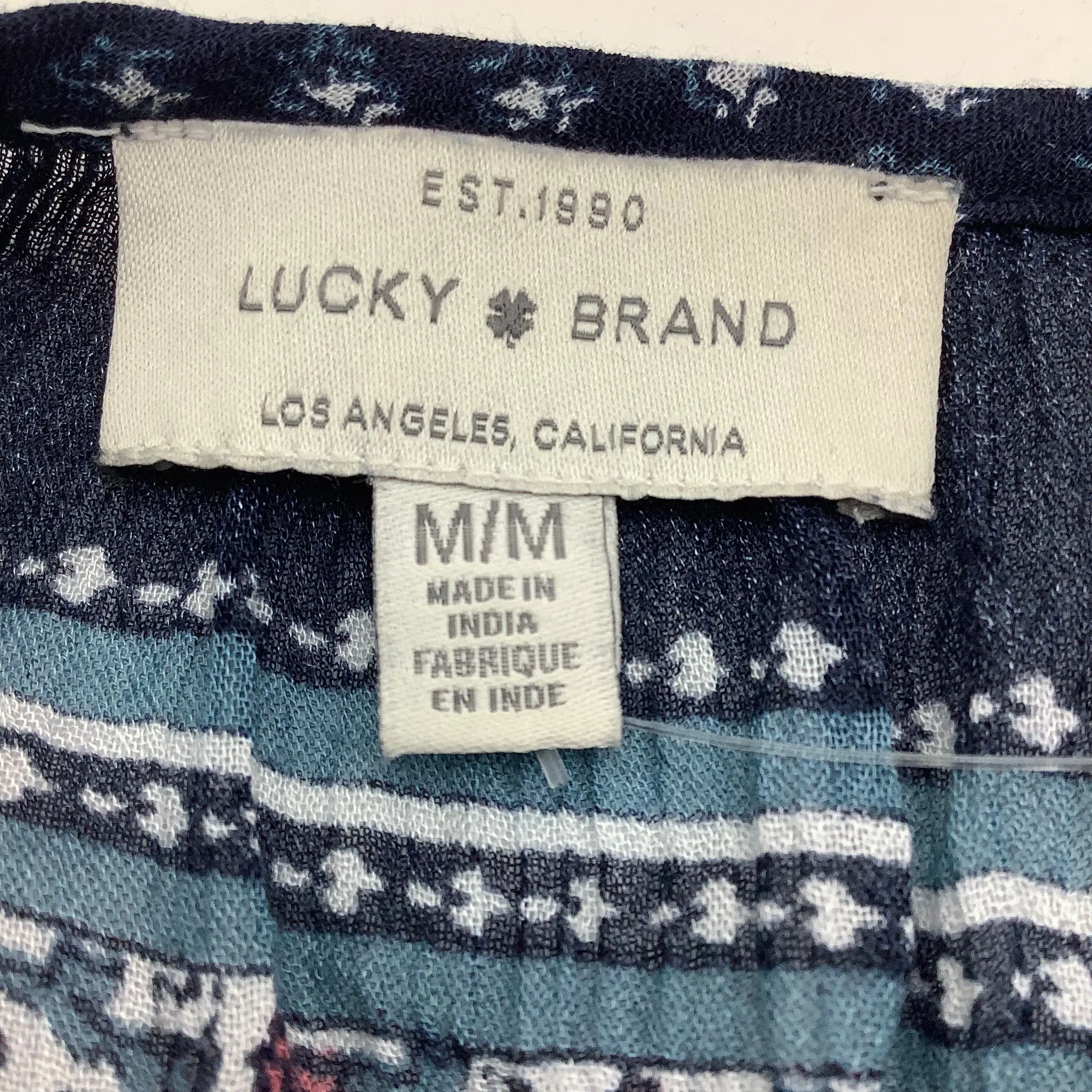 Lucky Brand Blue Top  Size: M
