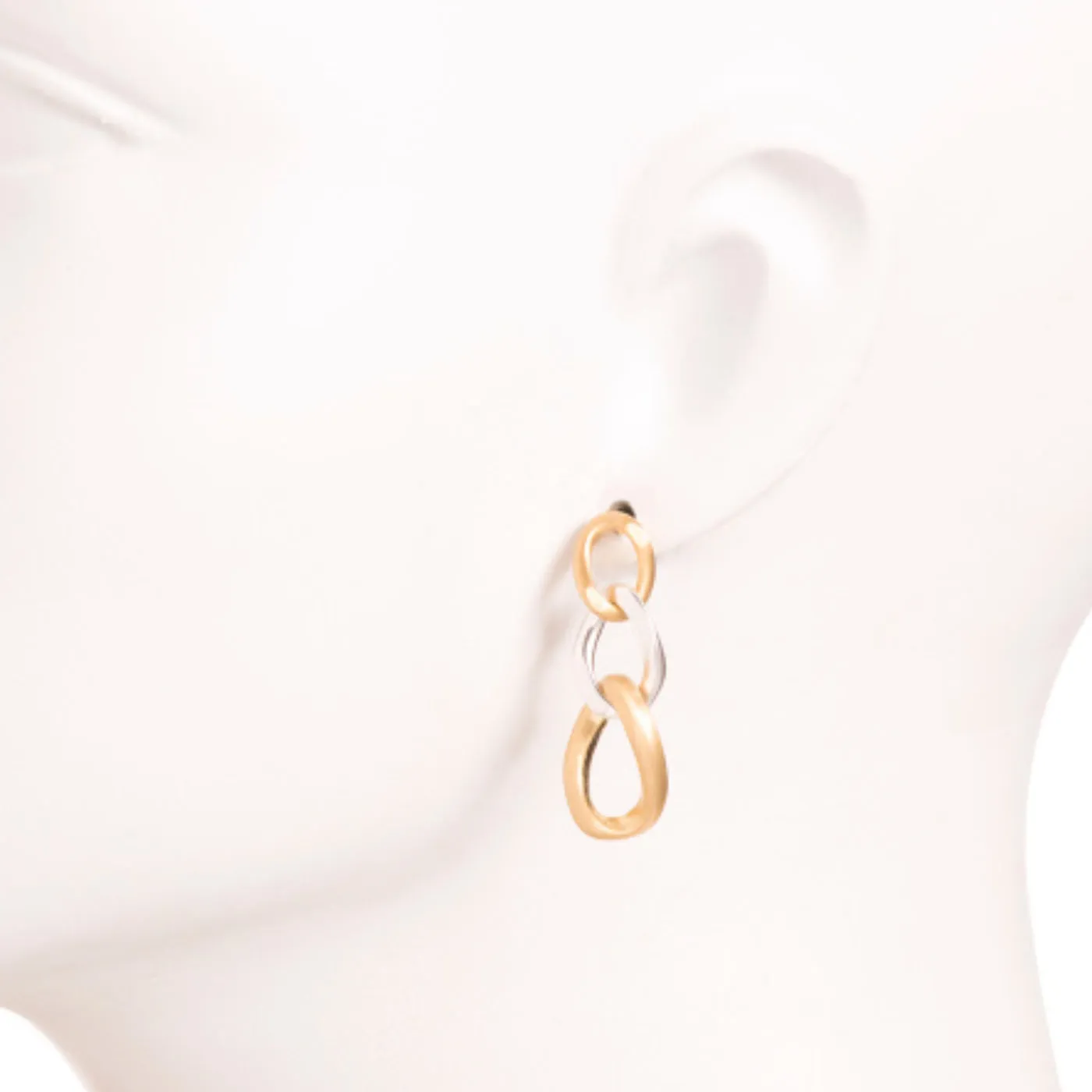 LUCKY BRAND Chunky Chain Link Earrings