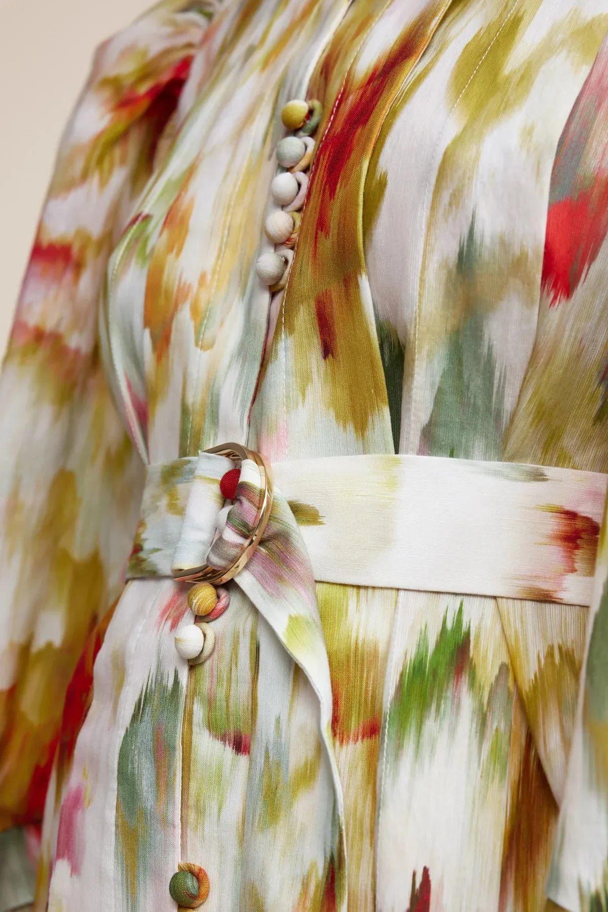 Marston Blouse Monet garden Print