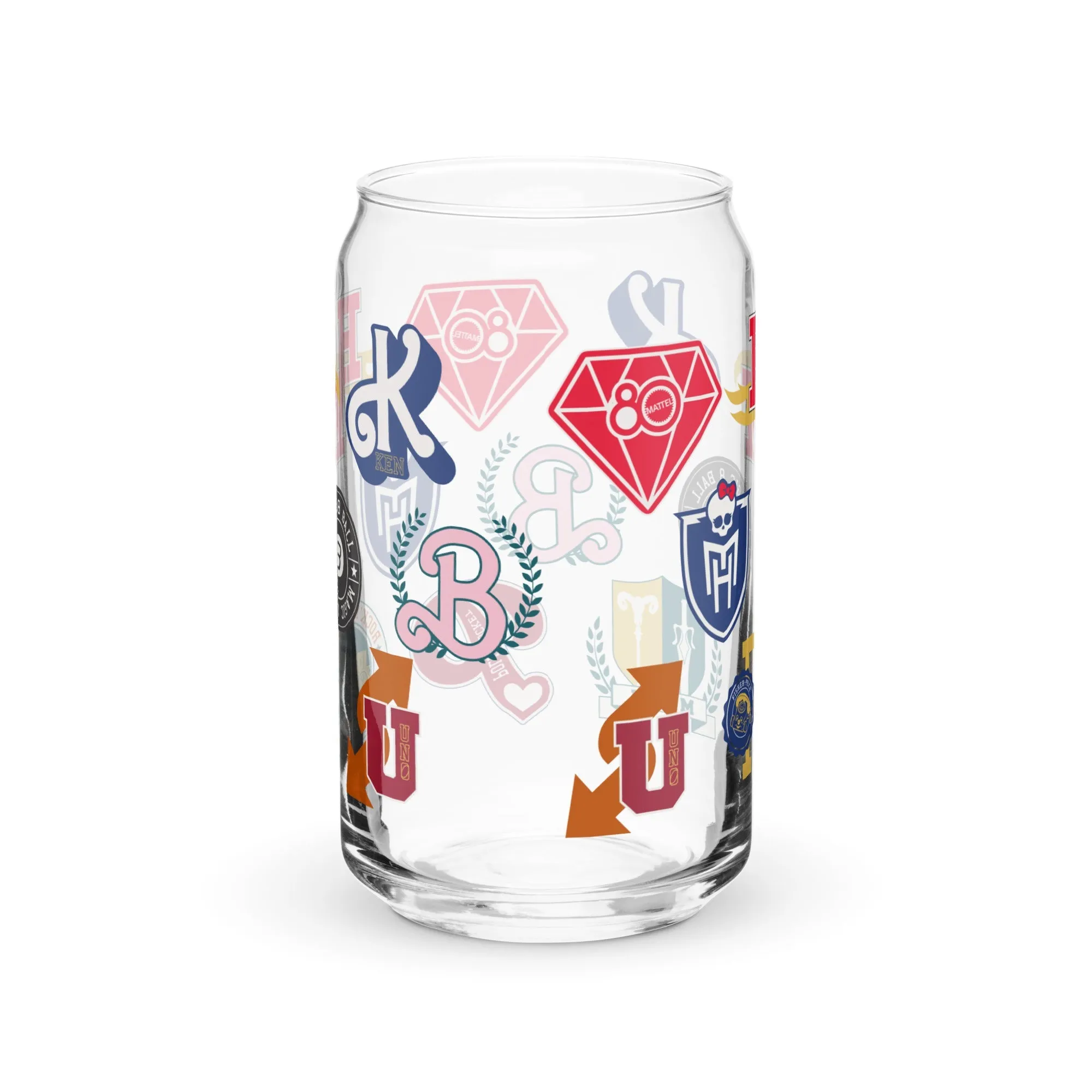 Mattel 80th Brand Icons Glass