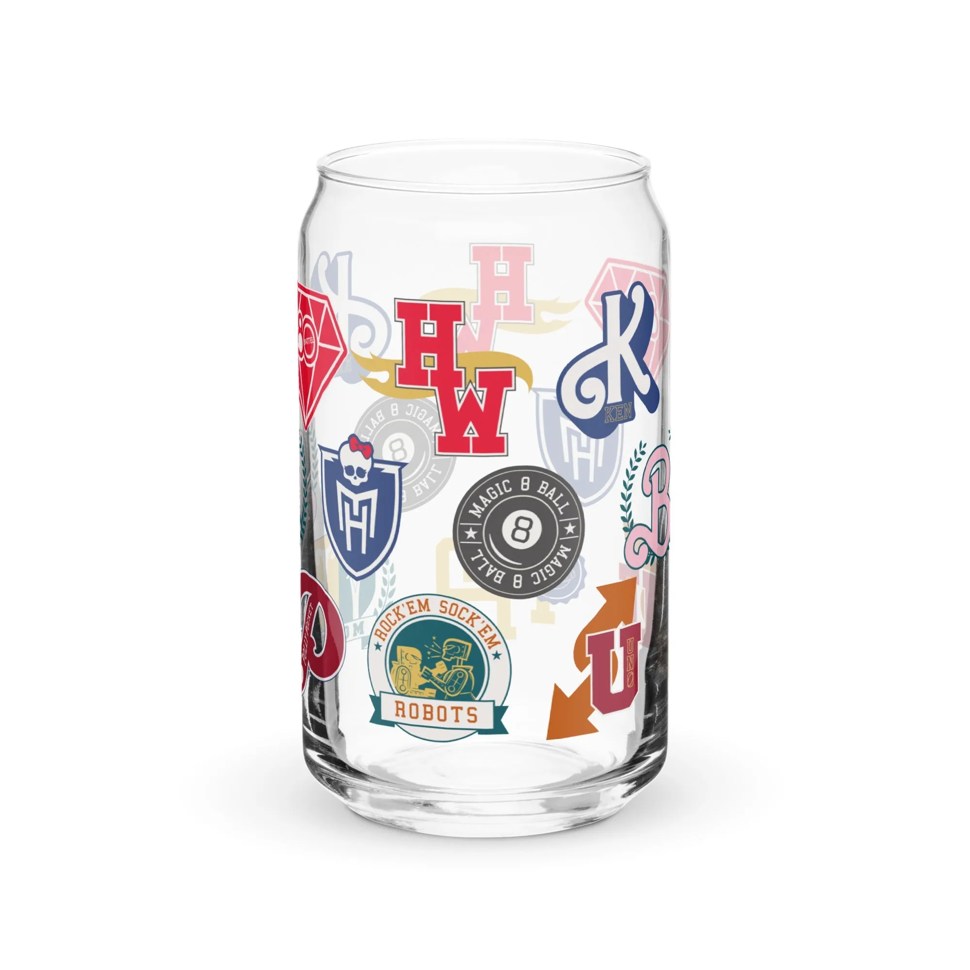 Mattel 80th Brand Icons Glass