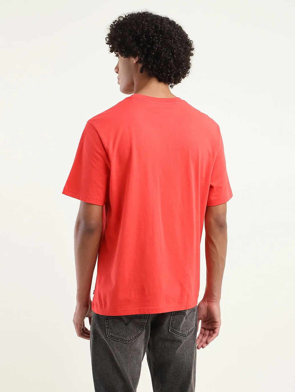 Men's Brand Logo Oversized T-Shirt
