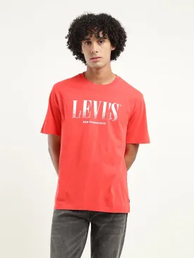 Men's Brand Logo Oversized T-Shirt