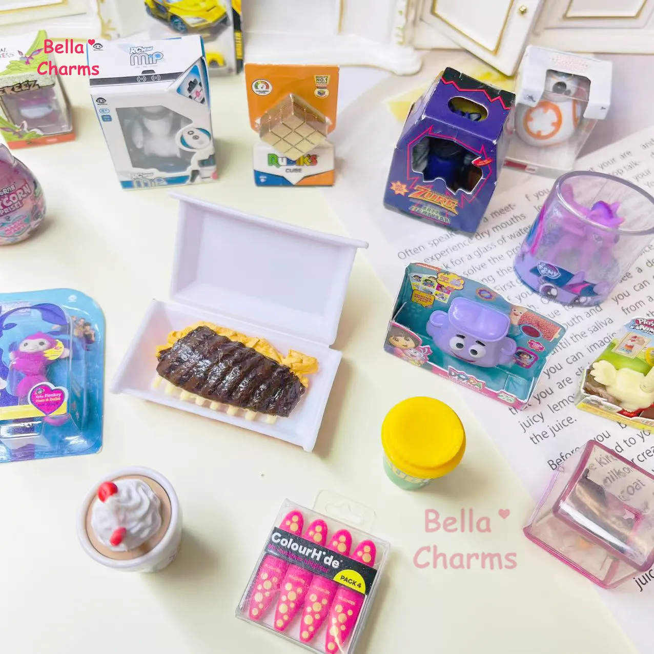 Mini brand toy charm