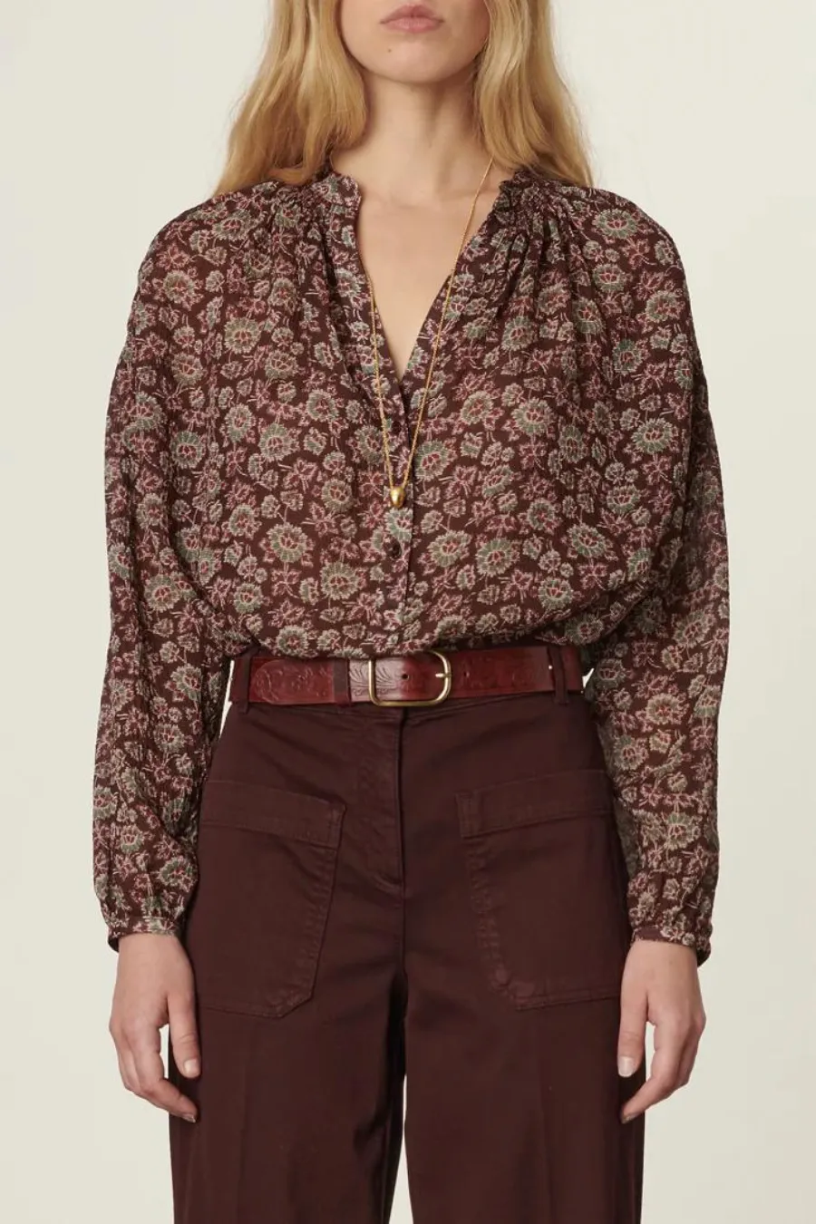Nipoa Blouse Marron