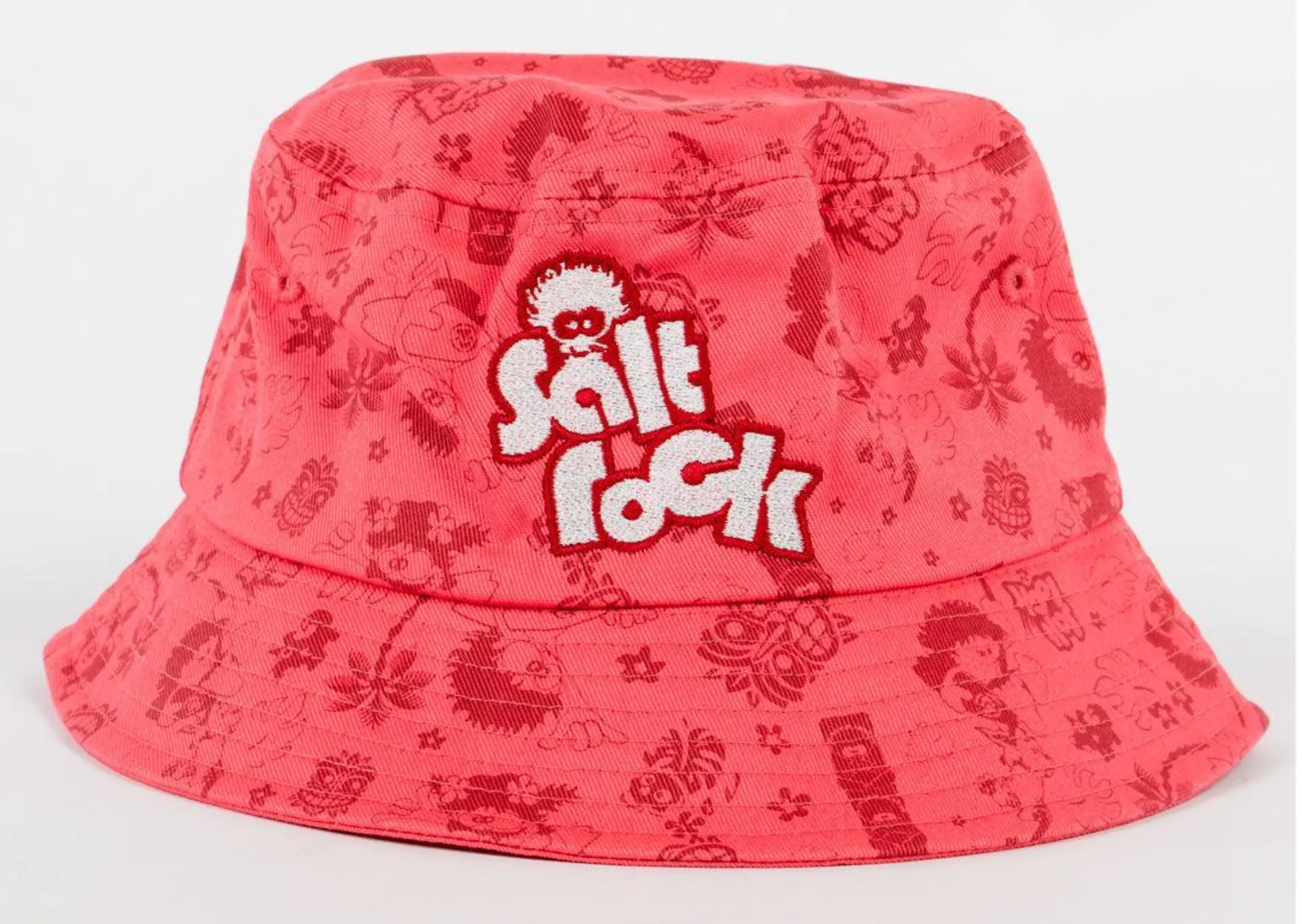 Saltrock Tiki Tok - Kids Bucket Hat - Red/Blue