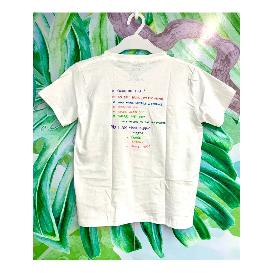 Wild by the Waterhole (Elephant) - DIY Color-it-ful T-shirts