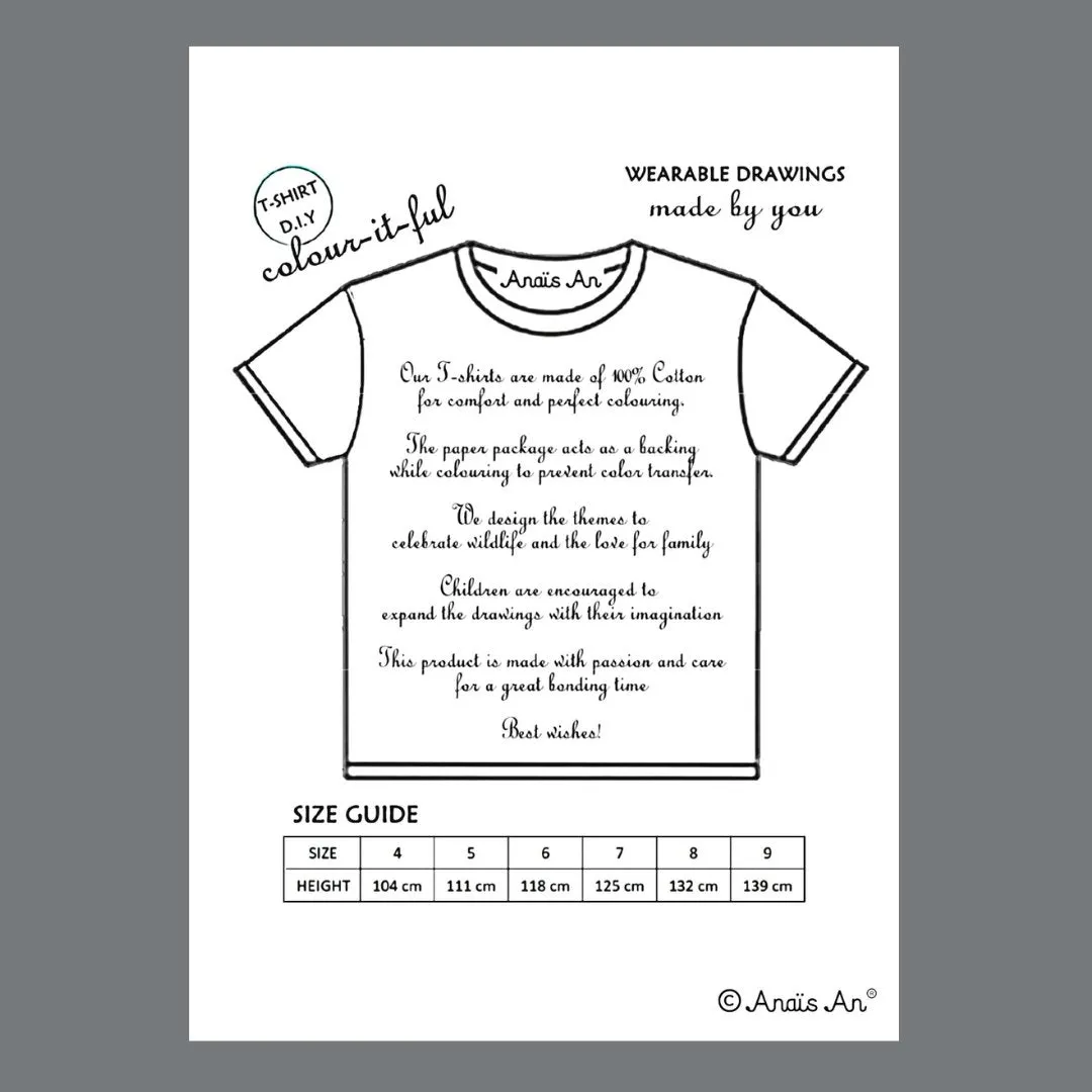 Wild by the Waterhole (Elephant) - DIY Color-it-ful T-shirts